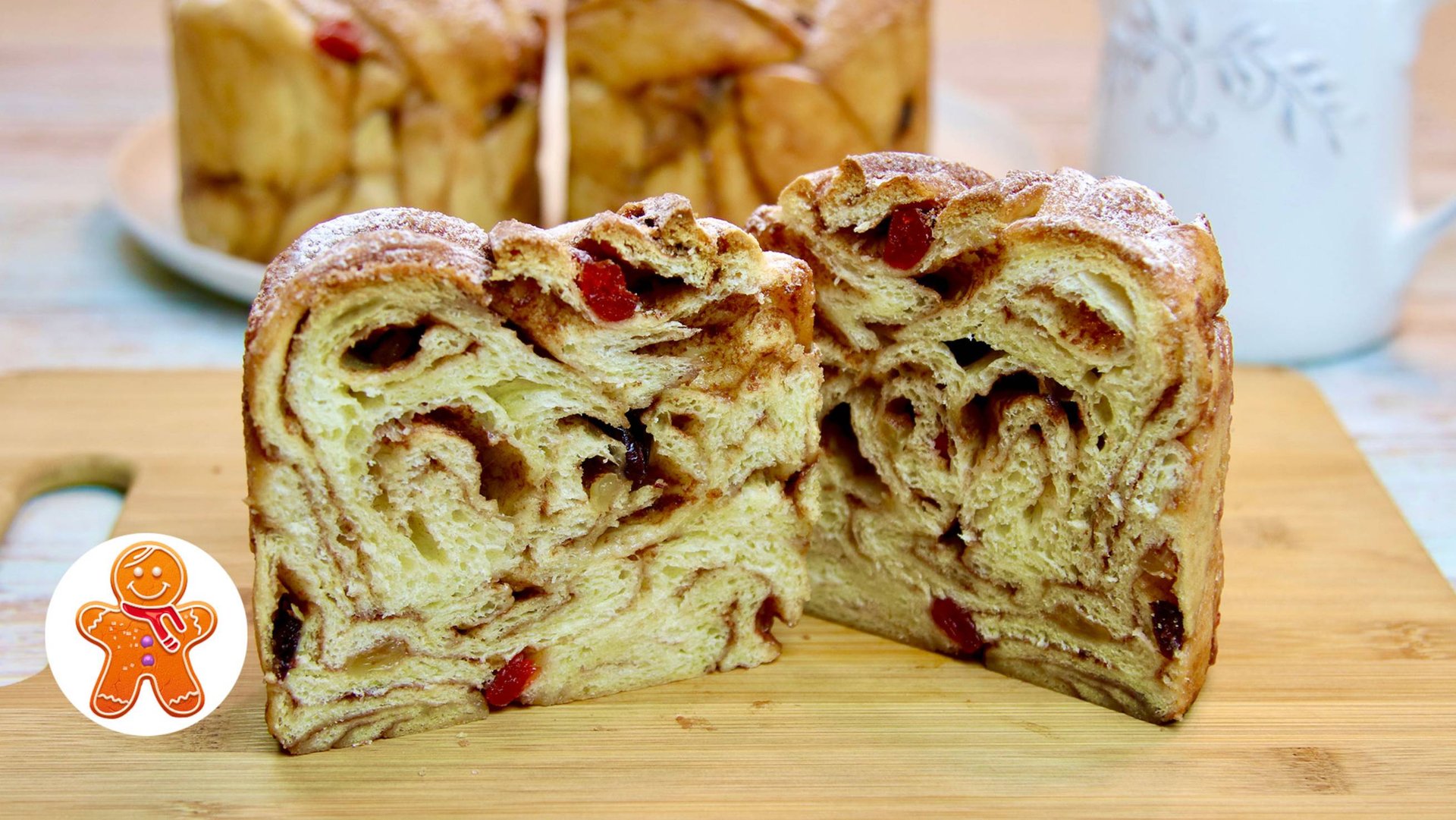 Сахарный кулич краффин ✧ Плетеный кулич