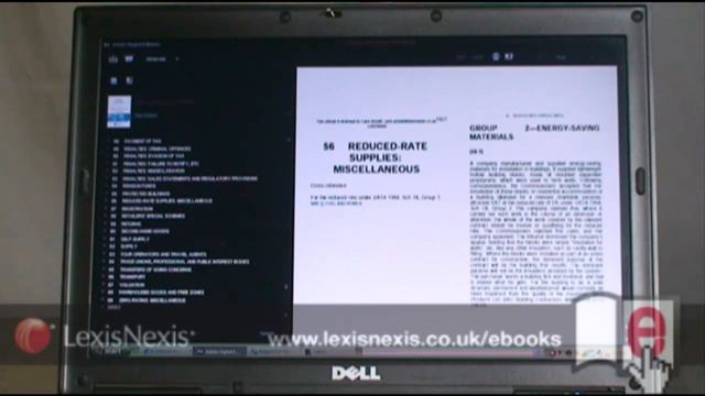 LexisNexis eBooks Demo - Laptop смотреть онлайн
