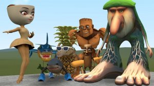 BALLERINA CAPUCHINA VS BRR BRR PATAPIM VS TRALALERO TRALALA VS TUNG TUNG TUNG SAHUR В ГАРРИС МОДЕ