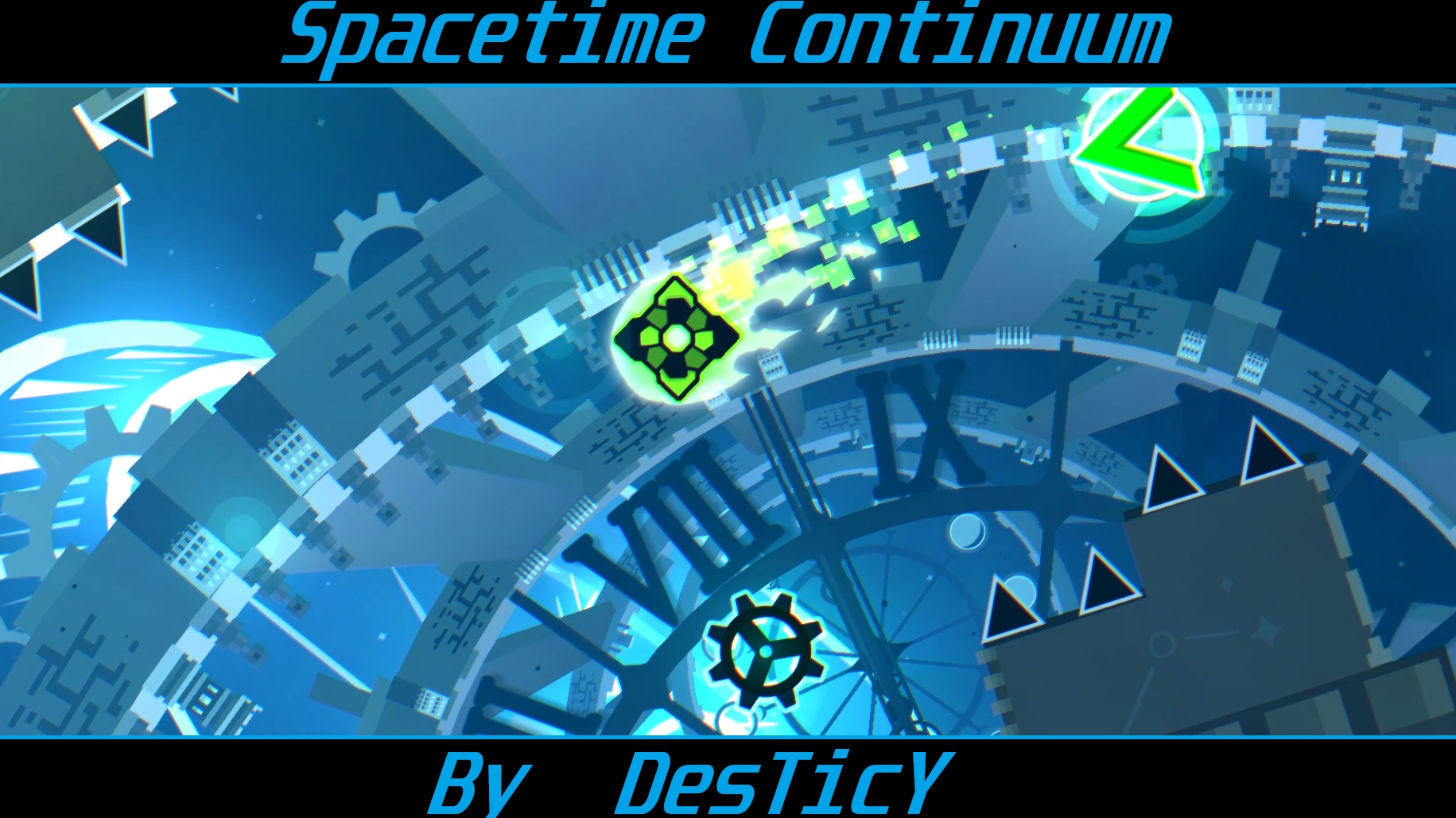 Spacetime Continuum By DesTicY I Daily Level I Insane Level I Geometry Dash.