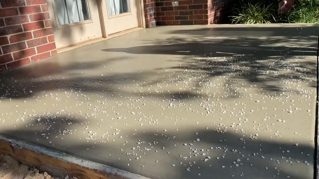 Salt finish on concrete смотреть онлайн