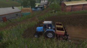 [ РП ] ПОМОГ БАБУШКЕ ПОСАДИТЬ КАРТОШКУ! Farming Simulator 17