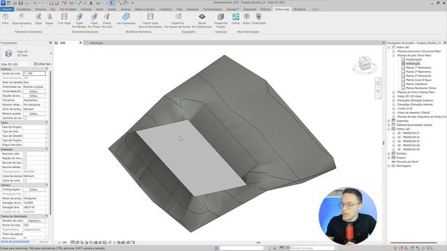 Como fazer Taludes no Revit | Topografia Revit смотреть онлайн