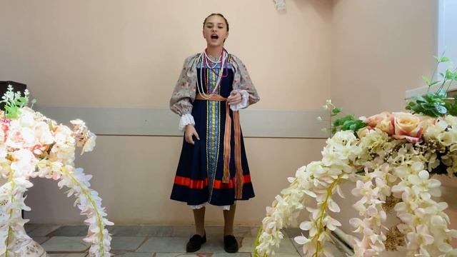 Сафонова Александра Плясовая казачья песня «Гуляй, Настя, в саду» ДШИ "Лира г. Пенза" смотреть онлайн