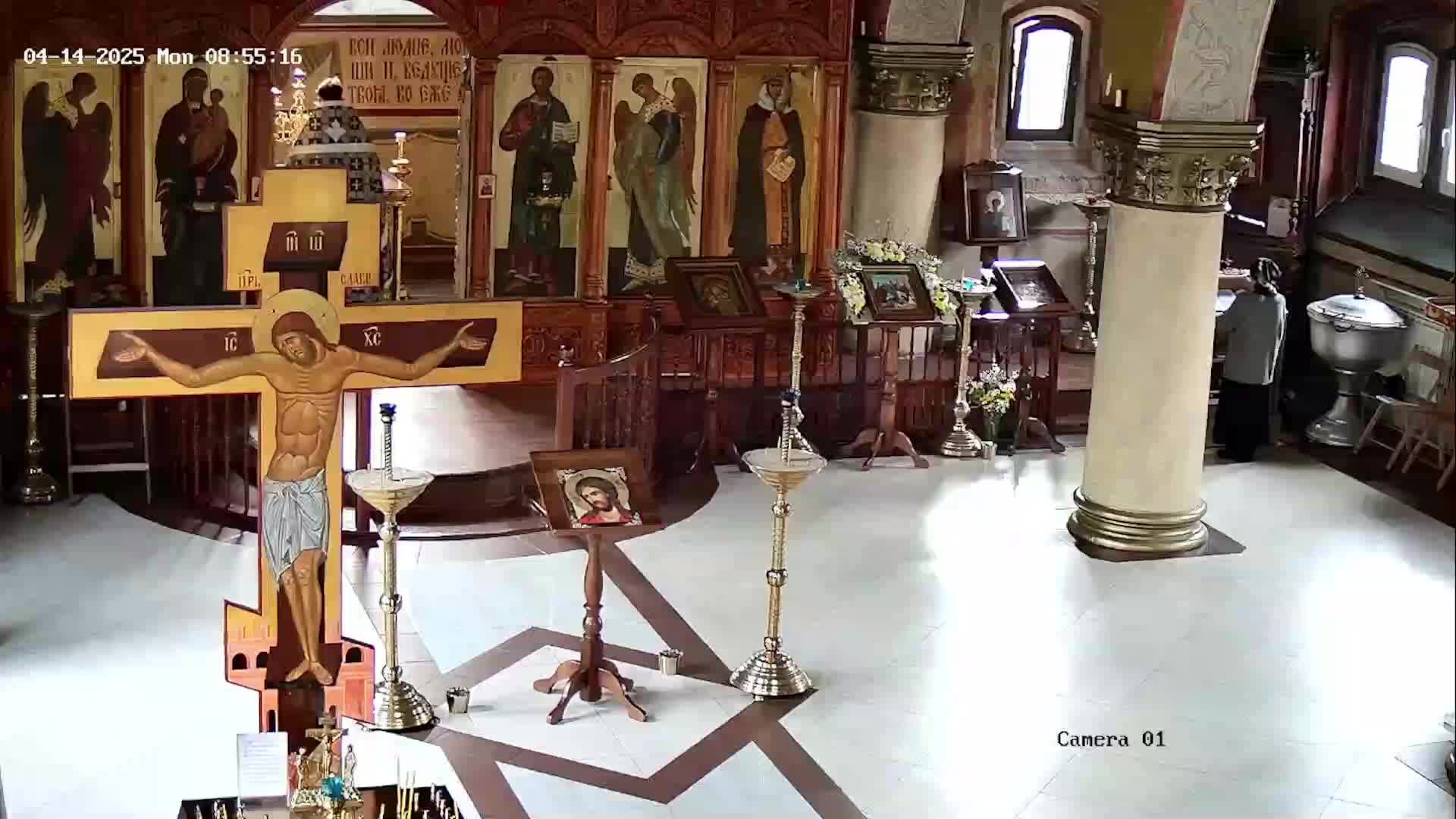 Великопостные богослужения. 14.04.2025 в 8-00. смотреть онлайн