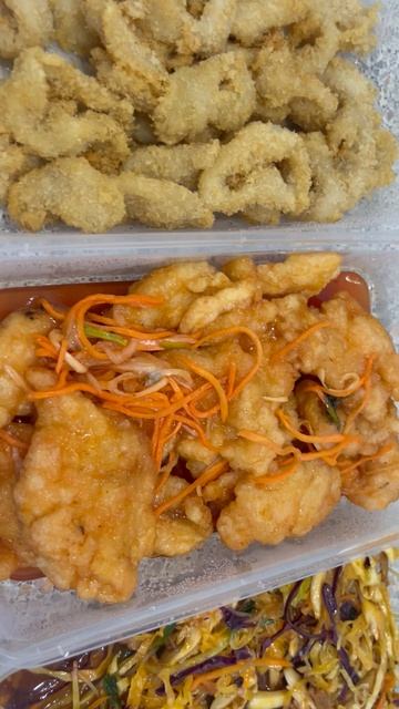 Салат Харбин, мясо гобаджоу, кальмар в сухарях смотреть онлайн