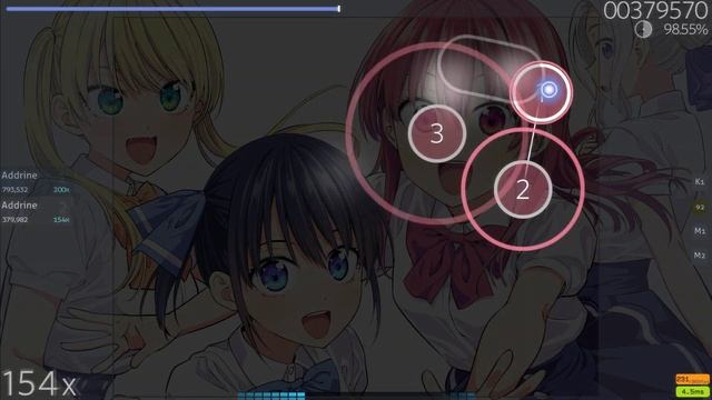 Osu! With Discord Skin (noob gameplay) смотреть онлайн