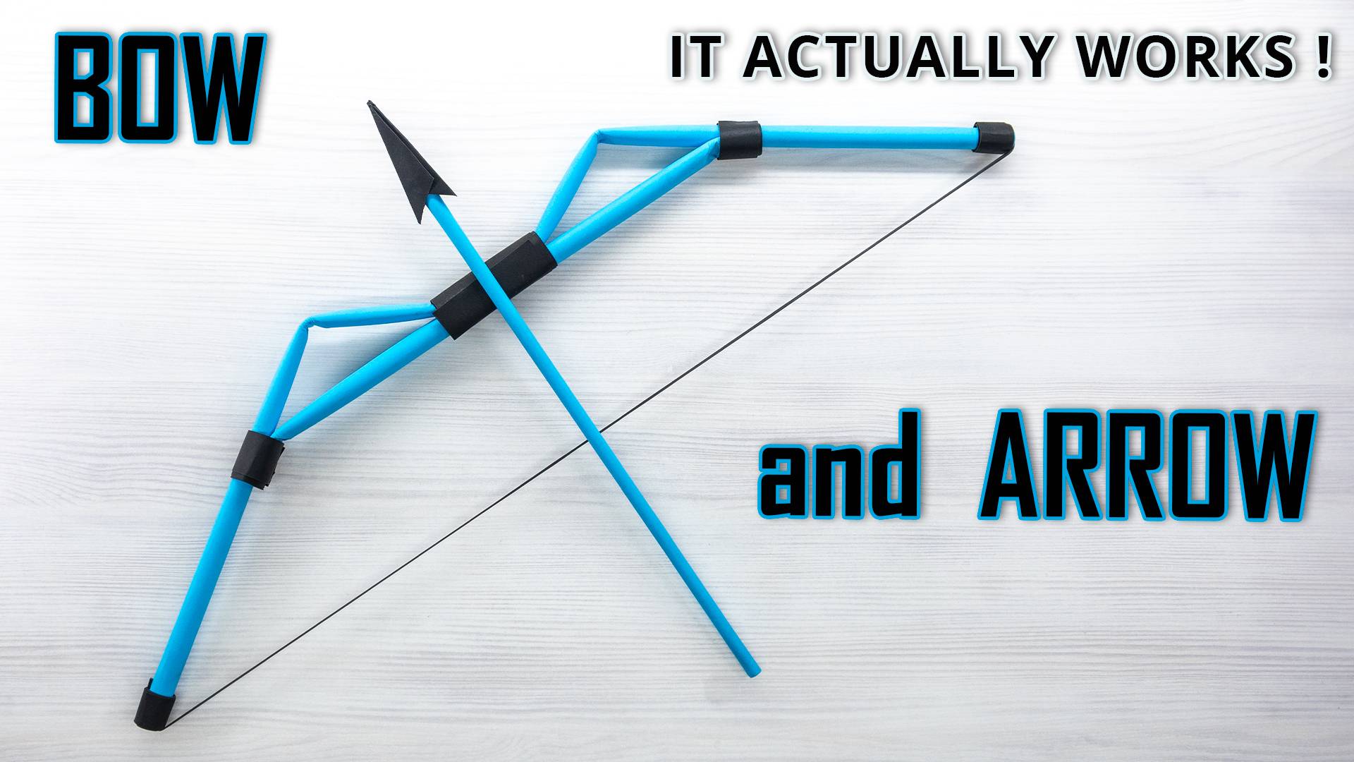 Этот бумажный лук стреляет настоящими стрелами смотреть онлайн