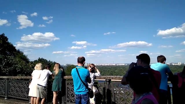 12 ##т18.06.2017 Наши выходные.  Прогулка. Владимирская горка. Пешеходный мост.