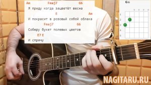 Алена Швец - ПЕРВОЕ СВИДАНИЕ. Аккорды в Am, слова, разбор песни под гитару