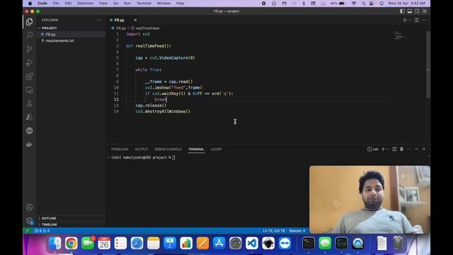 Real Time Video Feed | Streamlit | OpenCV | Hindi | Computer Vision | Nakul Joshi смотреть онлайн