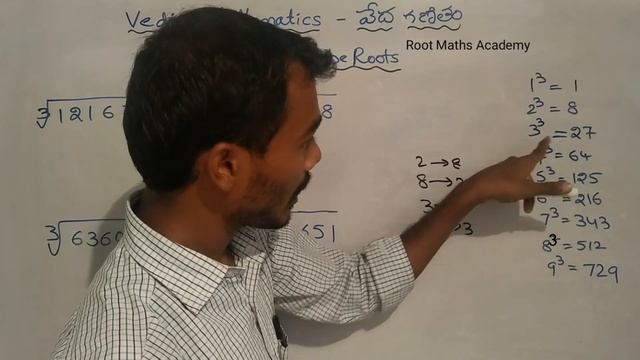 Cube Root Trick in Telugu Vedic Trick 9 || Root Maths Academy смотреть онлайн