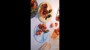 Скульптурная живопись. МК "МАКИ"  ч.2