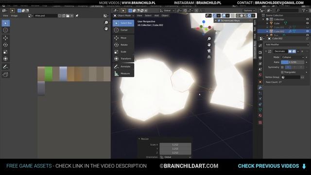 Low Poly TREES in Blender 3D & Unity 2019 смотреть онлайн