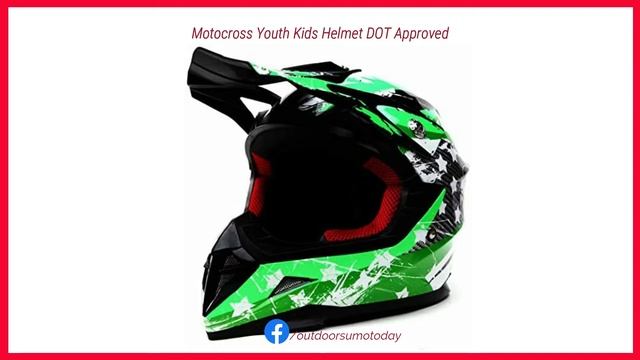 Motocross Youth Kids Helmet DOT Approved YEMA YM 211 Motorbike Moped Motorcycle Review by Buying смотреть онлайн