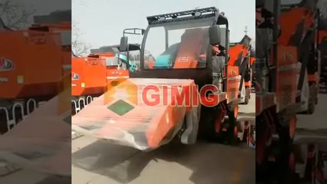 Two rows corn harvester,maize harvester,shandong maize harvesting machine manufacturer in China. смотреть онлайн