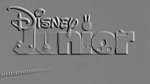 Disney Junior Bumper Jungle Junction In Wierd Black And White Effect