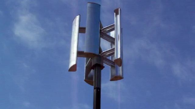 Vertical Axis Wind Turbine - Zus MPS 1kW - Global Wind Group Inc. #1 смотреть онлайн