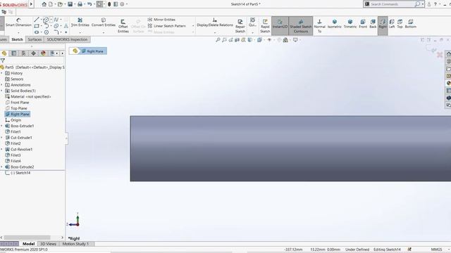 Screwdriver Design in SolidWorks Tutorials || Exercise #003 смотреть онлайн