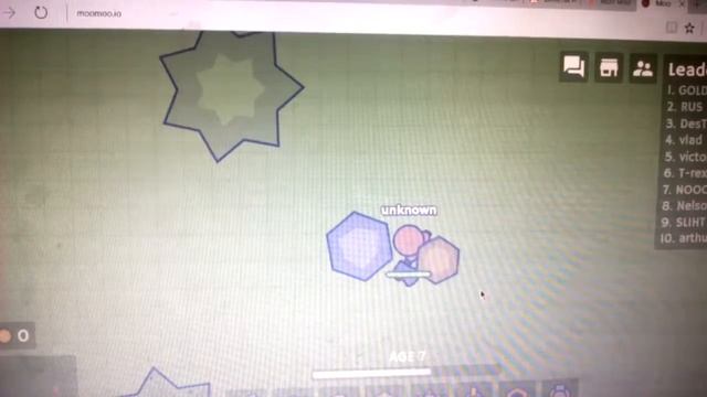 Я играю в moomoo.io. 😺 смотреть онлайн