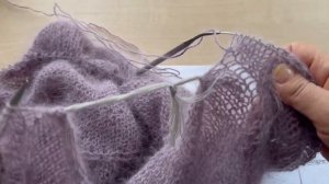 Джемпер «паутинка». Вяжем вместе.