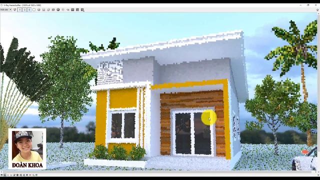 cách render hình ảnh bằng sketchup đơn giản смотреть онлайн