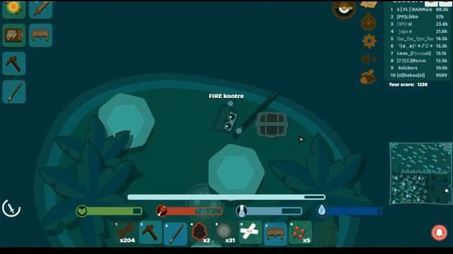 Нашёл сундуки а там.....STARVE.IO смотреть онлайн