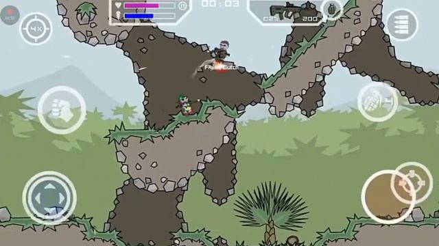 PLAY 2 GAMING OF MINI MILITIA GAME PLAY 4 смотреть онлайн