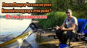 Ловля леща и чехони на фидер , на реке . Последняя рыбалка уходящего лета!