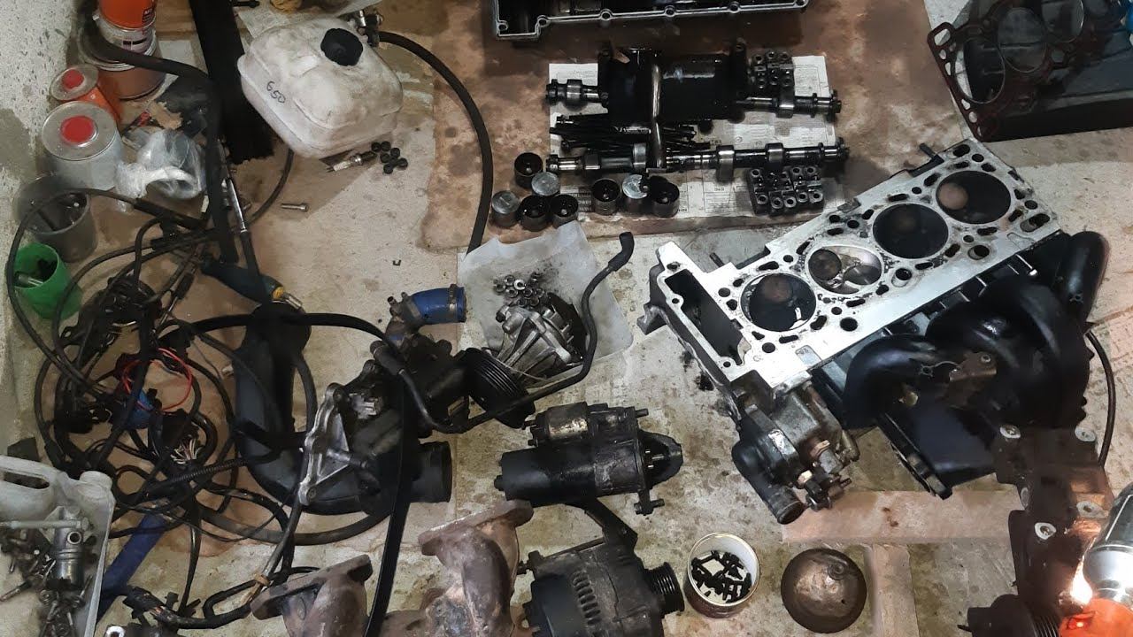 Мотор Ford Scorpio 2.0 закончил своё существование.