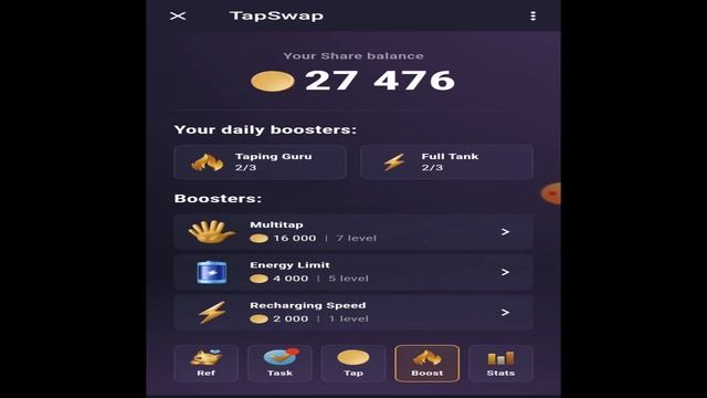 Tapswap Yeni Notcoin Benzeri Yatırımsız Qazanc