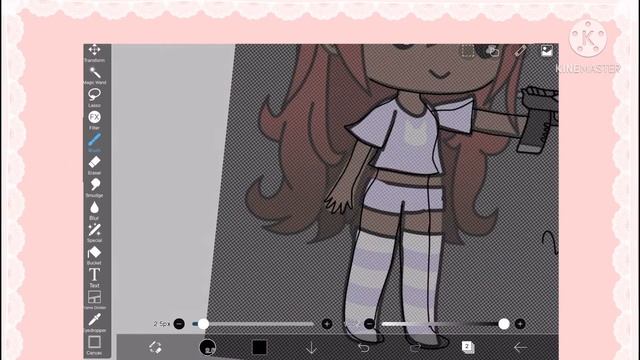 How to do Lineart (tutorial on IbisPaintX) смотреть онлайн