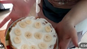 ТВОРОЖНО-БАНАНОВАЯ ЗАПЕКАНКА😋