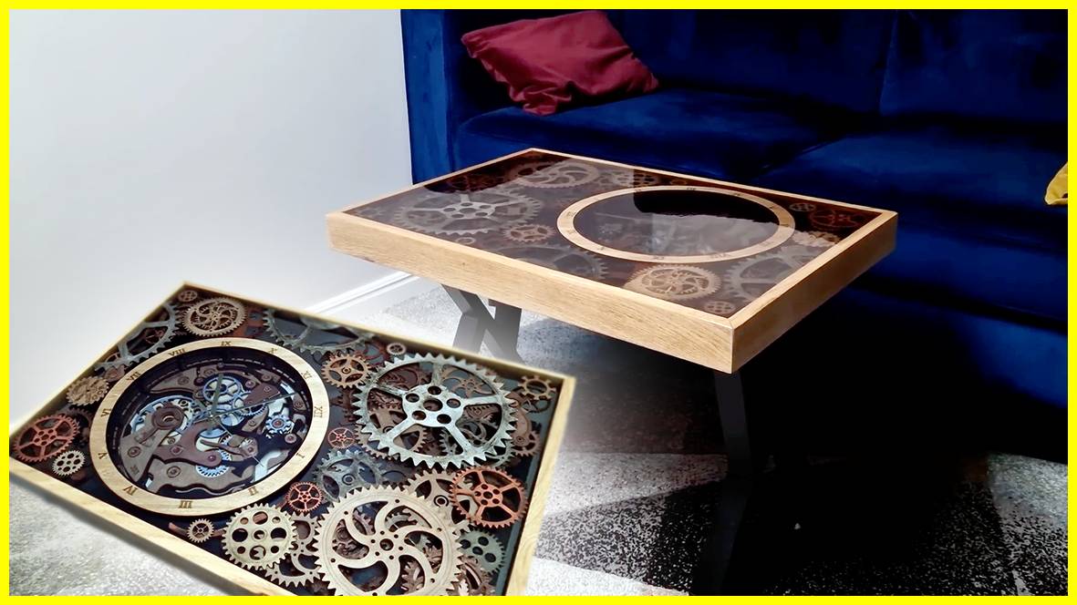 Оригинальные часы-стол в стиле "Машины времени" смотреть онлайн