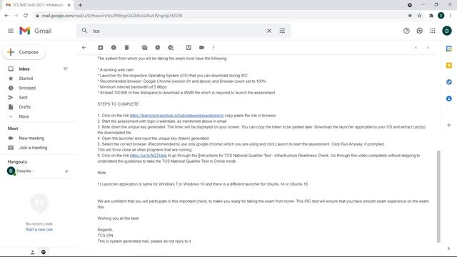 TCS NQT DRC/IRC : IRC and DRC is mandatory ? What if We did not attend IRC/DRC смотреть онлайн