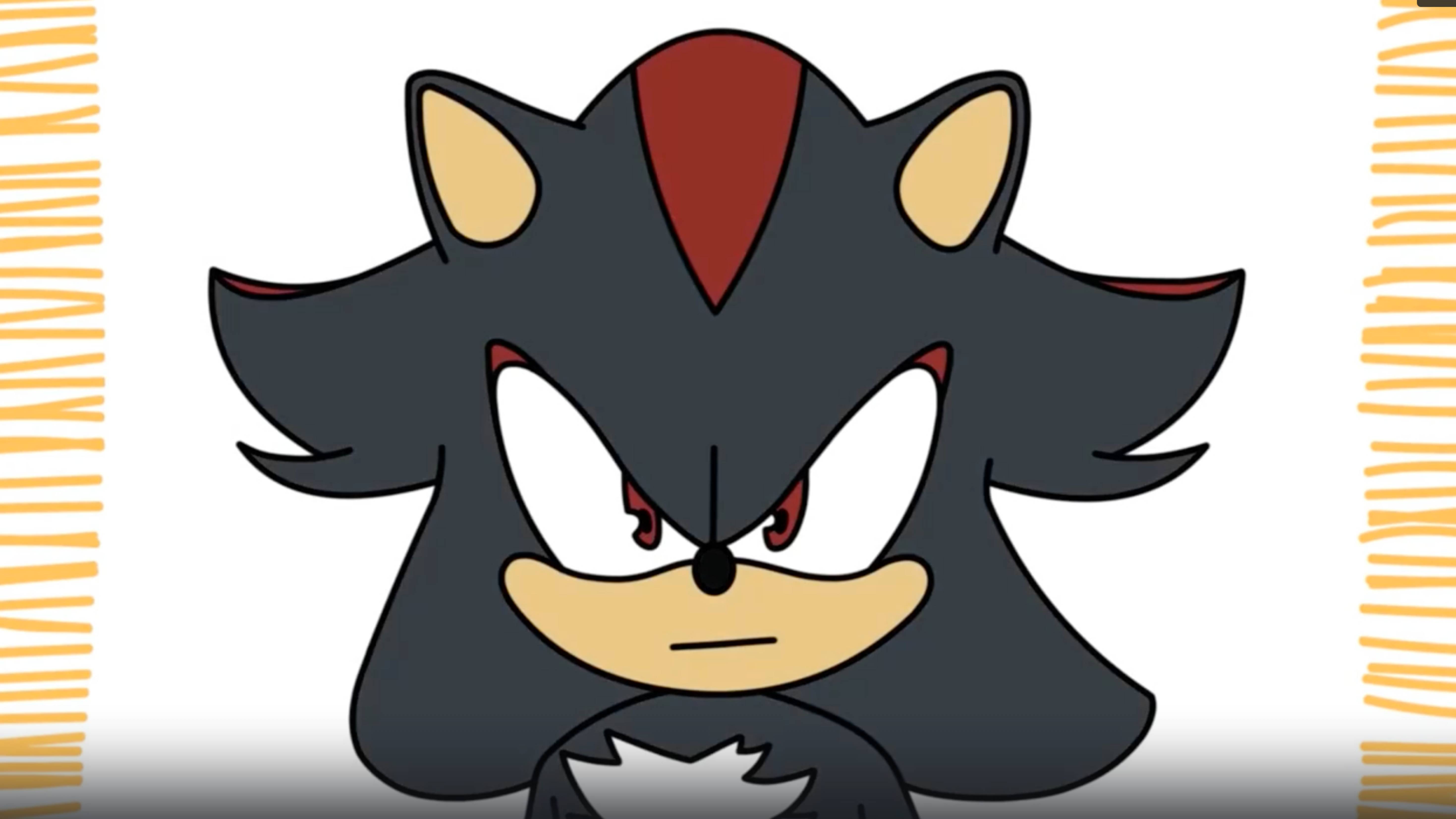 Как нарисовать ТЕНЬ Соник | | ШАГ ЗА ШАГОМ смотреть онлайн