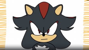 Как нарисовать ТЕНЬ  Соник | | ШАГ ЗА ШАГОМ