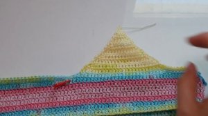 Детский летний топ крючком МК