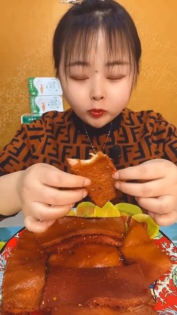 Ingredient Sesame Braised Pork Skin Recipe Eating Show смотреть онлайн