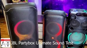 JBL Partybox 1000 VS JBL Partybox Ultimate Deep BASS Sound Test