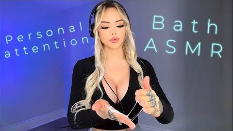 Iamasiadoll ASMR 🍒 Asia Doll Gives You A Relaxing Bath, Soft Spoken