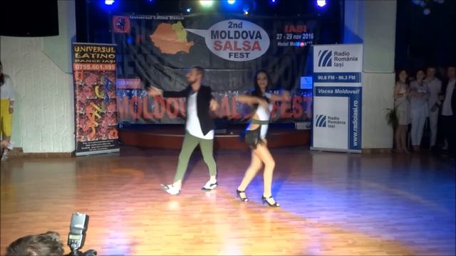 2nd MOLDOVA SALSA FEST - Alessandro & Silvia -- Iasi 2015 - by Universul Latino смотреть онлайн