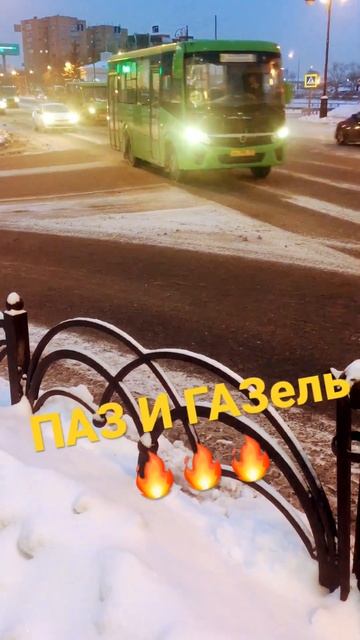 ПАЗ и Газель мощно едут #bus #тюмень #автобусы #тренды #газель #паз смотреть онлайн
