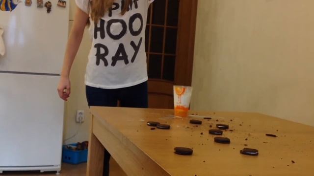 OREO DUNK CHALLENGE // Ann Wave смотреть онлайн