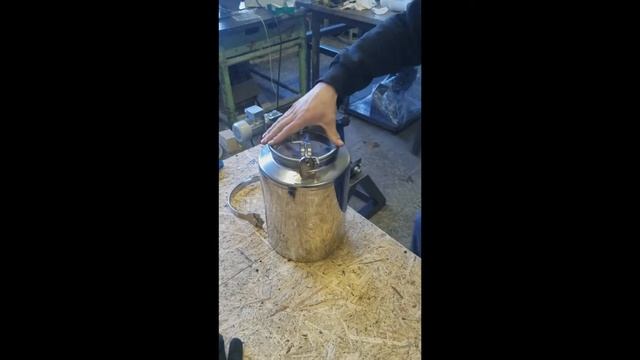 Закрытие крышки емкости АПМ смотреть онлайн