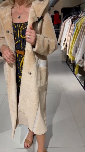 ЗИМА дубленая шубка из МЕХА натуральный меринос “oversize” ПИШИТЕ на What’sApp ☎️+90-552-242-55-59☎ смотреть онлайн