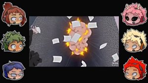 MHA 1-A react to akatsuki/мга реагирует на акацуки || eng/rus