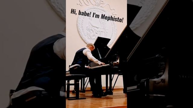 Faust Sonata by Liszt BUT WITH SUBTITLES!!! lol смотреть онлайн