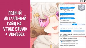 Полный актуальный гайд на VTube Studio на 2025 год + VBriger и сравнение видов отслеживания