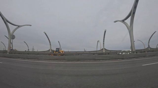 Санкт-Петербург из окна машины. смотреть онлайн